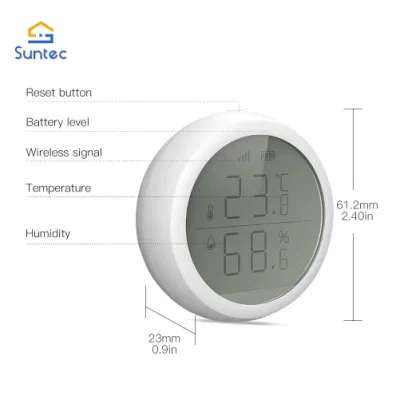 温度コントローラー 赤外線温度計 スマート Zigbee デジタル温度計センサー